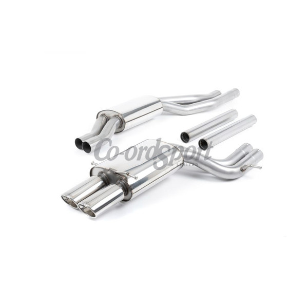 Milltek Cat-back Audi RS4 B5 V6 Bi-Turbo Avant 2000 - 200 image