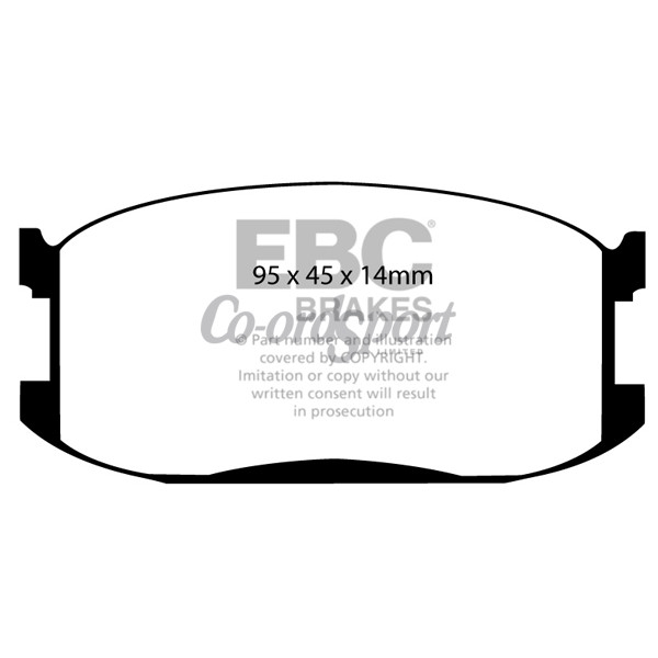 EBC Ultimax OEM Replacement Brake Pads image