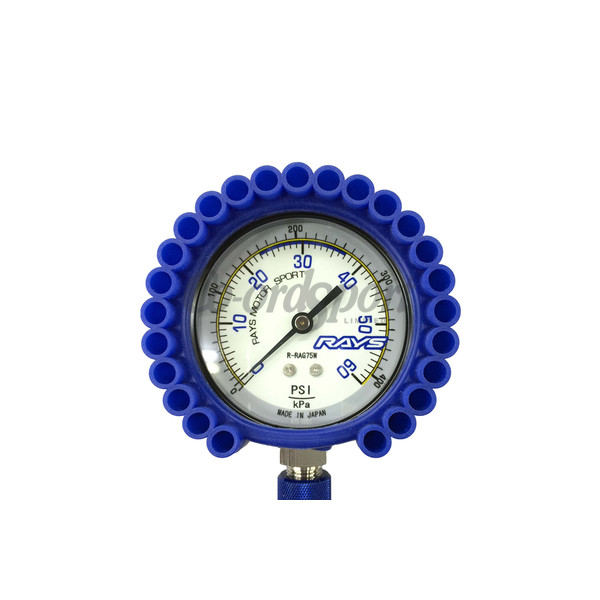 RAYS RACING AIR GAUGE 75 BL/PSI image