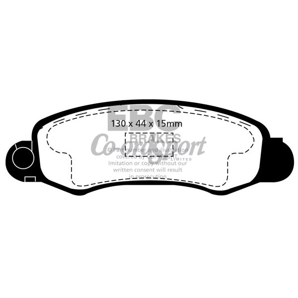 EBC Ultimax OEM Replacement Brake Pads image