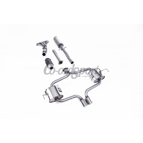 Milltek Full System including Hi-Flow Sports Cat New Mini image