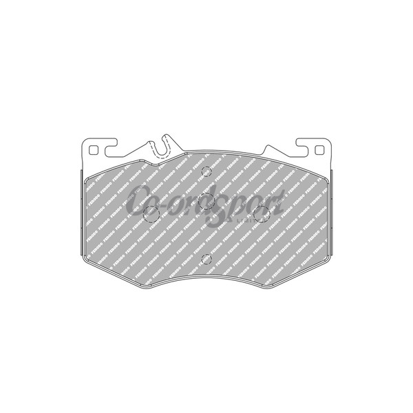 Ferodo DS2500 Front pads Mercedes A class CLA GLA GLB image