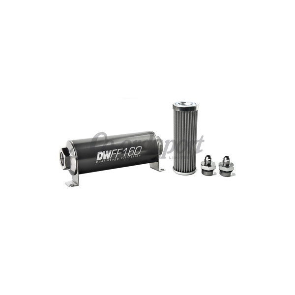 DW In-line fuel filter element and housing kit  stainless st image