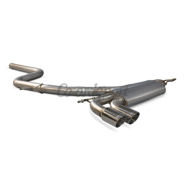 Scorpion Non-resonated cat-back system  for Volkswagen Golf MK6 G image