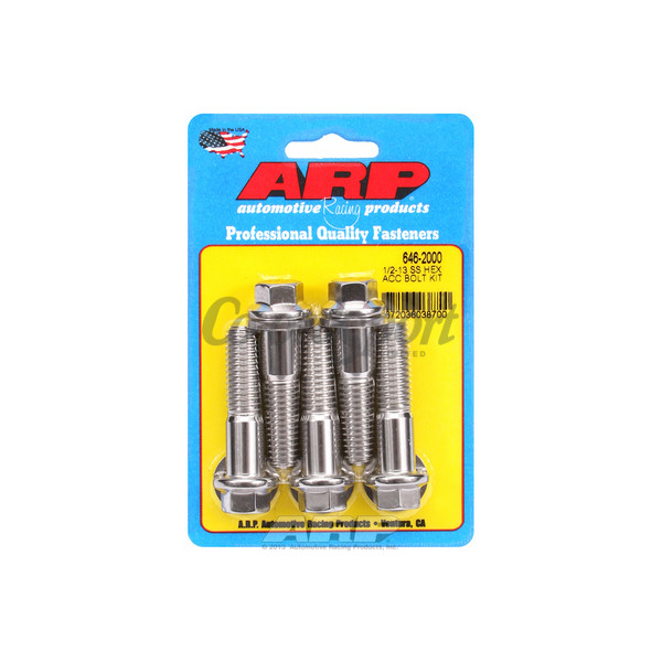 ARP 1/2-13 X 2.000 hex SS bolts image