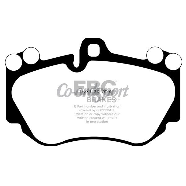 EBC Ultimax OEM Replacement Brake Pads image