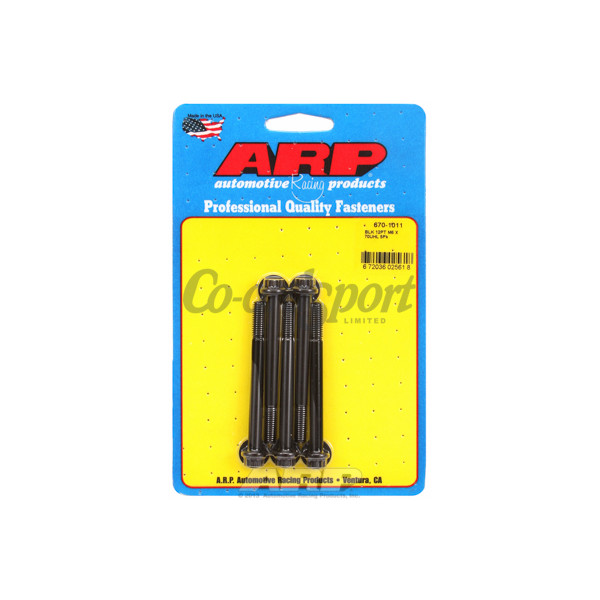 ARP M6 x 1.00 x 70 12pt black oxide bolts image